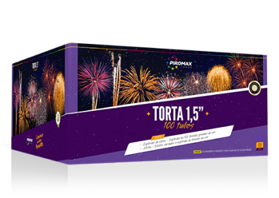 TORTA 38MM – 100 TUBOS