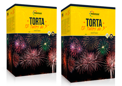TORTA 12 TUBOS DE 3″