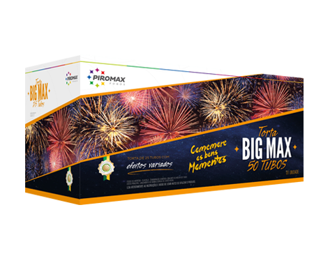 TORTA BIG MAX – 50 TUBOS