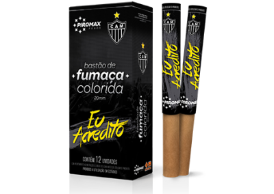 BASTÃO DE FUMAÇA 20MM (ATLÉTICO MINEIRO)