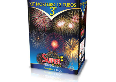 KIT MORTEIRO 3″ C/12 TUBOS