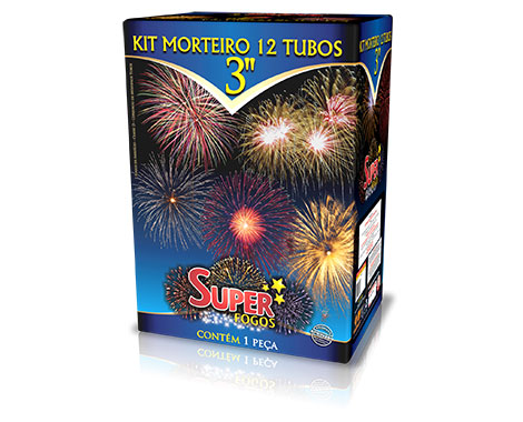 KIT MORTEIRO 3″ C/12 TUBOS